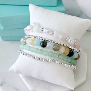 Park lane Carefree 5 Beaded Bracelet set